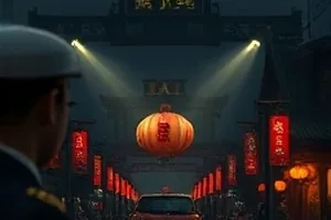 《北纬三十度》封面，公路与废弃气象站